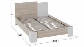 Кровать без ПМ «Сэнди» Тип 1 (без подъемного механизма) в Берёзовке - beryozovka.katalogmebeli.com | фото 4