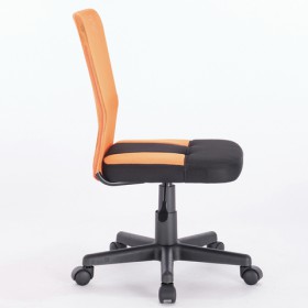 Кресло компактное BRABIX Smart MG-313 (черный, оранжевый) в Берёзовке - beryozovka.katalogmebeli.com | фото 2