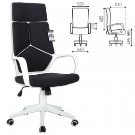 Кресло офисное BRABIX Prime EX-515 (черная ткань) в Берёзовке - beryozovka.katalogmebeli.com | фото