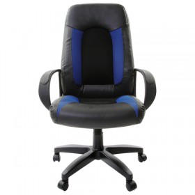 Кресло офисное BRABIX Strike EX-525 (сине-черный) в Берёзовке - beryozovka.katalogmebeli.com | фото 4