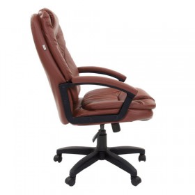 Кресло офисное BRABIX Trend EX-568 (коричневый) в Берёзовке - beryozovka.katalogmebeli.com | фото 2