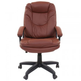 Кресло офисное BRABIX Trend EX-568 (коричневый) в Берёзовке - beryozovka.katalogmebeli.com | фото 3