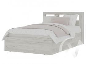 Кровать 1,2 МС Гранд (дуб крафт белый) в Берёзовке - beryozovka.katalogmebeli.com | фото