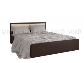 Кровать 1,4 Фиеста (Венге/Дуб беленый) в Берёзовке - beryozovka.katalogmebeli.com | фото