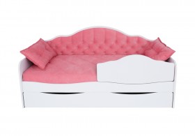 Кровать 170 серии Иллюзия Лайт 1 ящик 89 Розовый (подушки) в Берёзовке - beryozovka.katalogmebeli.com | фото