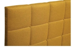 Кровать "Диана" ш. 1600 (Н=1010мм) (жаккард горчица) в Берёзовке - beryozovka.katalogmebeli.com | фото 5