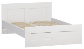 Кровать двухспальная Сириус 1600мм белый в Берёзовке - beryozovka.katalogmebeli.com | фото