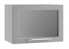 Лофт ПГС 500 шкаф верхний горизонтальный со стеклом Дуб майский в Берёзовке - beryozovka.katalogmebeli.com | фото