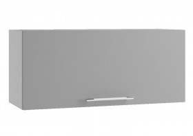 Монца ГВПГ 800 Шкаф верхний горизонтальный глубокий высокий (Гранит Оникс/корпус Серый) в Берёзовке - beryozovka.katalogmebeli.com | фото
