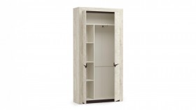 Шкаф для одежды 33.18 Лючия бетон в Берёзовке - beryozovka.katalogmebeli.com | фото 3