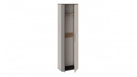 Шкаф для одежды «Нуар» тип 1 Фон серый/Дуб сонома в Берёзовке - beryozovka.katalogmebeli.com | фото 4