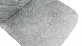 Стул «Шерри» К3 Белый/Микровелюр Wellmart silver в Берёзовке - beryozovka.katalogmebeli.com | фото 3